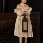 فستان أطفال بتصميم تراثي ملوّن فاخر