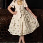 فستان أطفال بتصميم تراثي فاخر