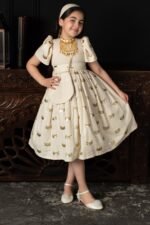 فستان أطفال بتصميم تراثي فاخر