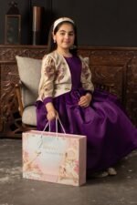 ⁦فستان أميرة البنفسج⁩ - الصورة ⁦2⁩